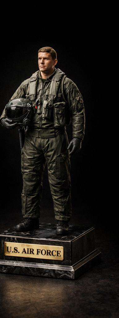 Air Force Pilot Memorial Figure